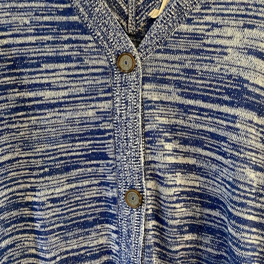 Soft Surroundings Three Button Sweater Medium - image 3